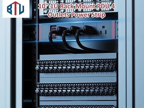 10 inch rack power strip