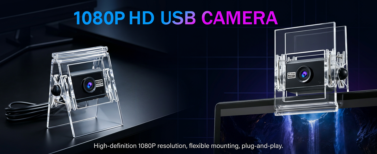Webcam for PC with Microphone