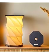 Uniwolk Battery Powered Lamp, Foldable Portable lamp with Touch Dimmer, Travel Lamp Warm Light Re...