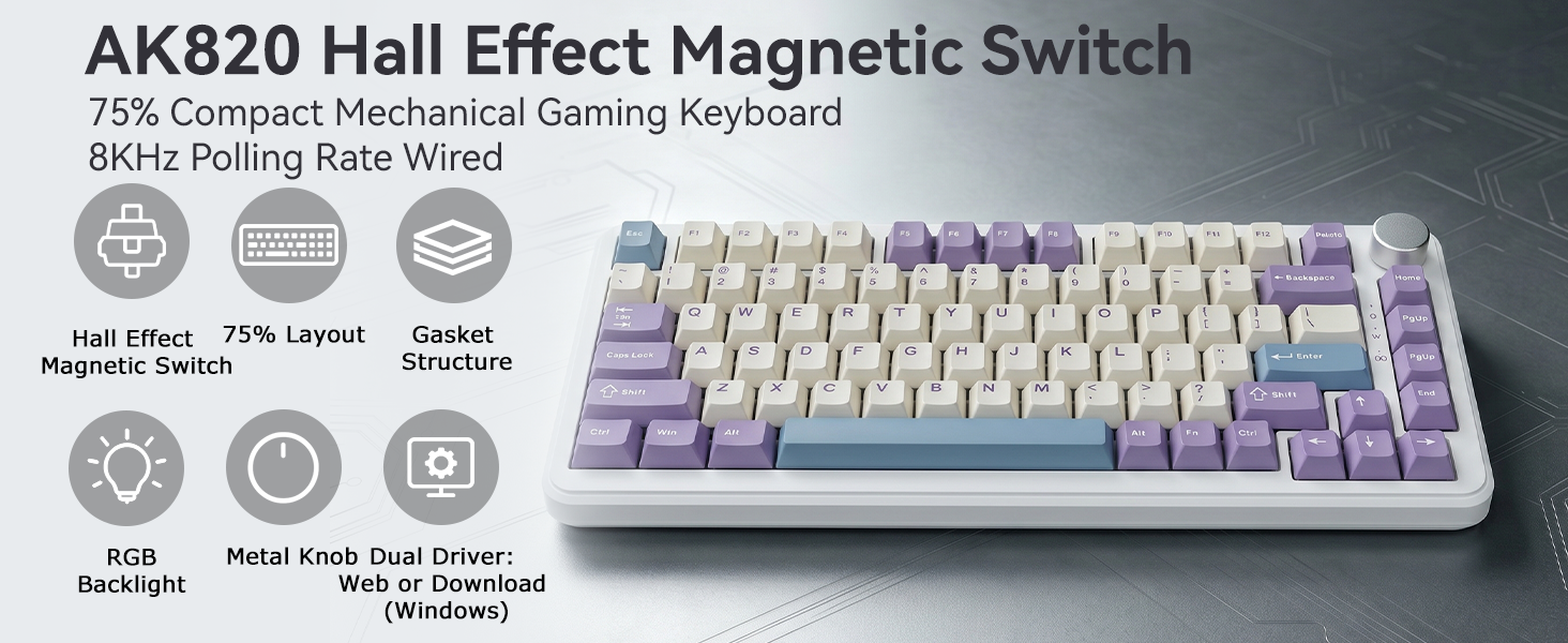 Hall Effect Keyboard