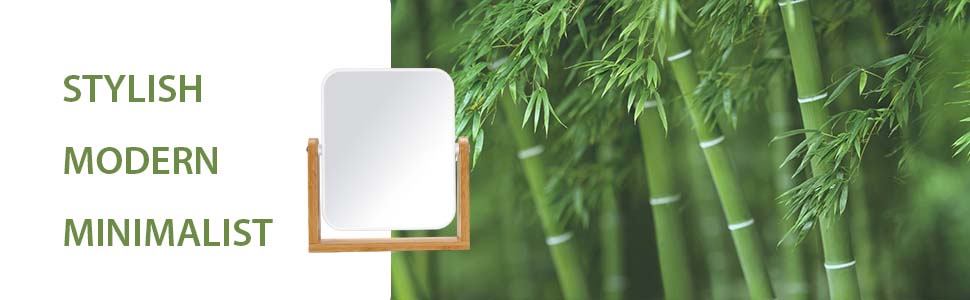 magnifying mirror with stand