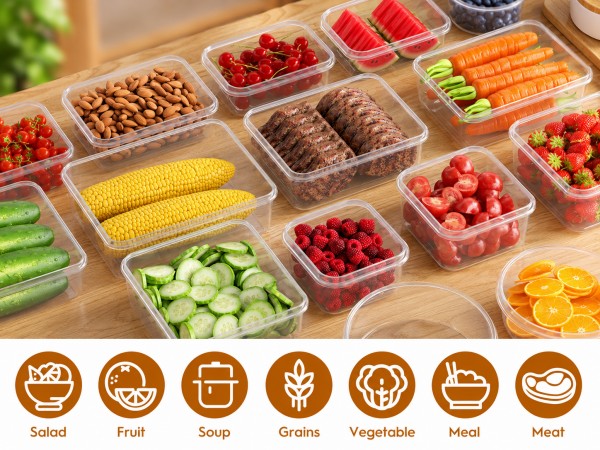 Food Storage Containers with Lids