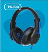 ThinkWrite Technologies TWT Audio Duro, TW200 | Premium Over-Ear Noise Reducing Headphones (3.5mm...