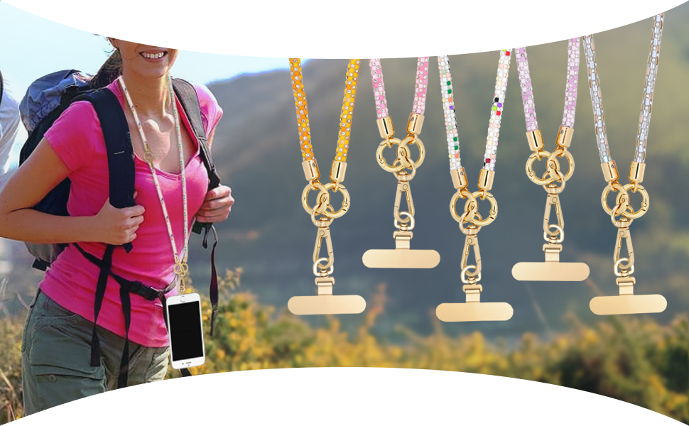 cross body phone strap