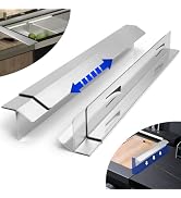 Coopvivi Countertop Stove Gap Covers ?2 Pack, Adjustable Stainless Steel Heat Resistant Oven Gap ...