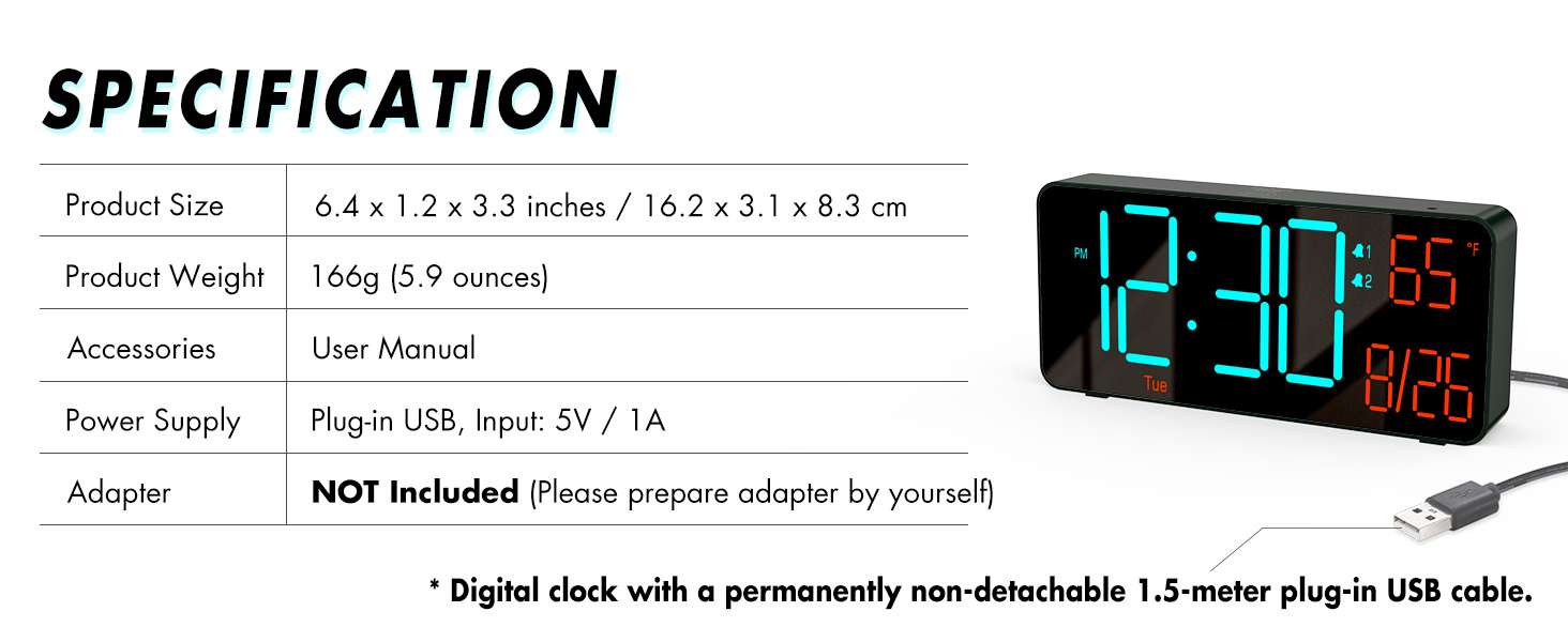 digital clock