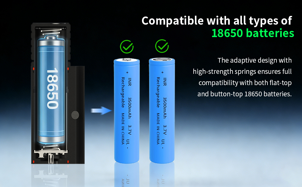 Picatinny Battery charger Compartment thermal battery charger thermal scope battery pack