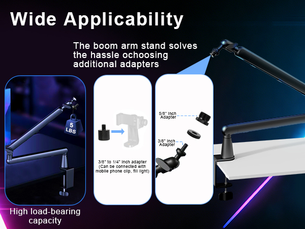 mic arm boom arm microphone arm