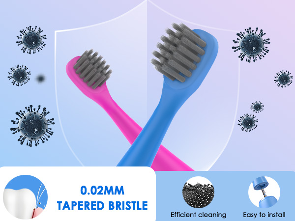 burst kids toothbrush head