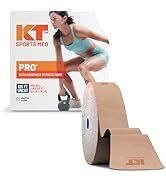 KT Tape, Sports Med, PRO 125 ft, Uncut, Stealth Beige