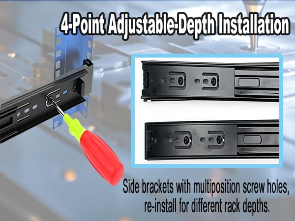 sliding rack shelf
