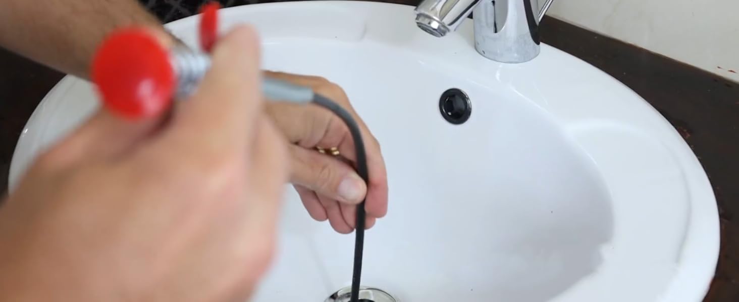 Drain Snake Hair Clog washroom