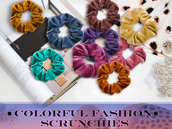 Hair scrunchies