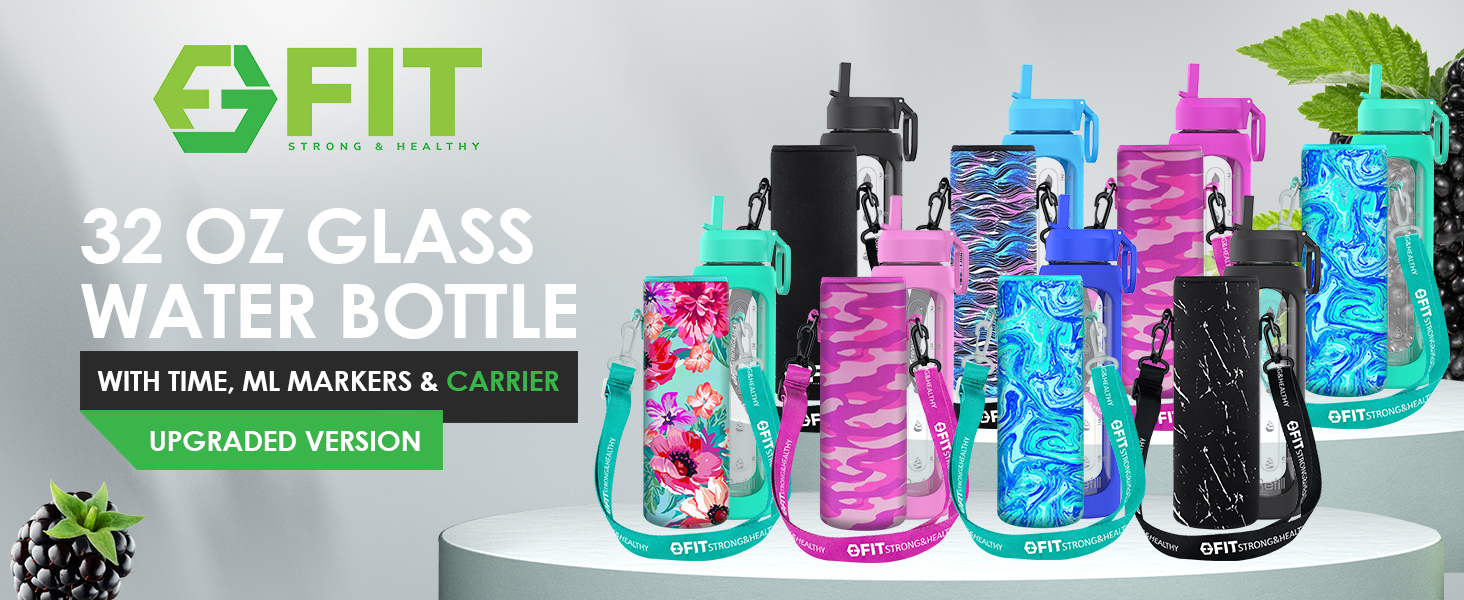 glass water bottles 32 oz scrub brush silicone bottle brush glass drinking bottles with lids beber