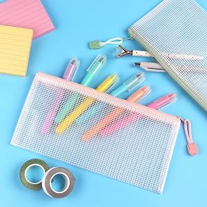 Plastic Zipper Pouch A6