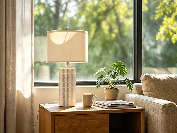 Ceramic Table Lamps for Living Room