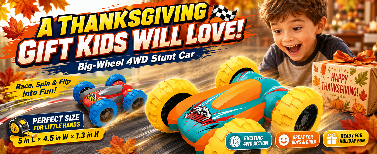 Thanksgiving Toy Cars