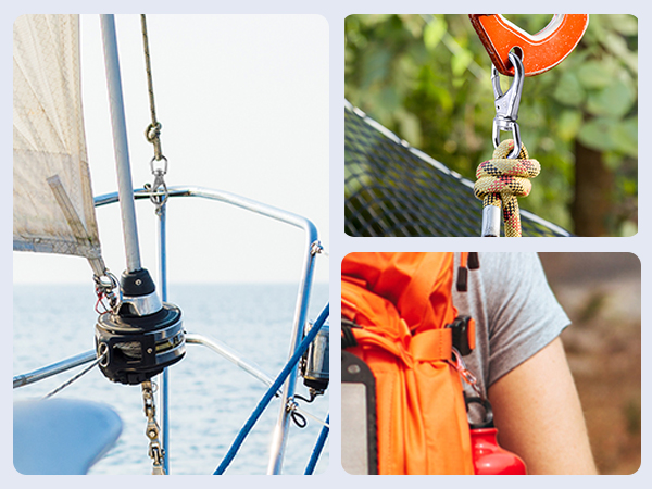 Stainless Steel Swivel Snap Hooks