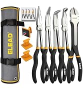 5-piece Long Needle Nose Pliers Set