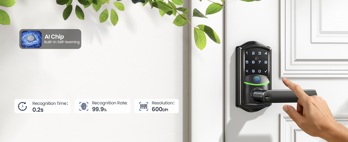 keyless entry door lock