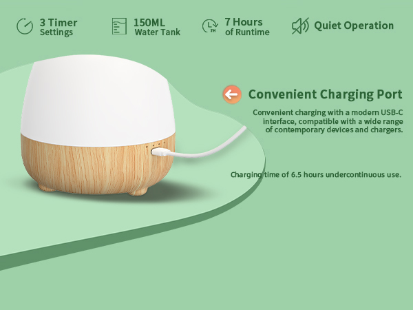 rechargeable essential oil diffuser