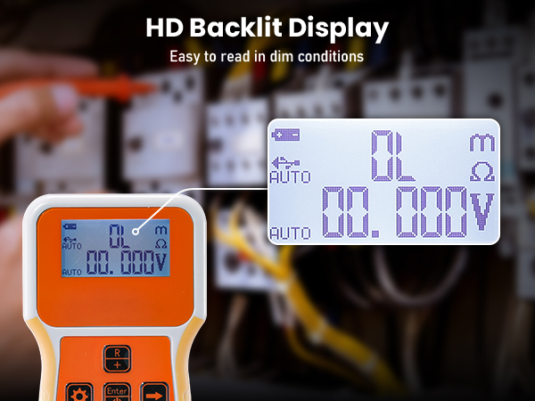 HD Backlit Display