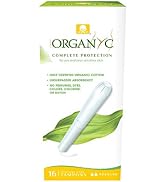Organyc 100% Certified Organic Cotton Tampons, Cardboard Applicator, Free from Chlorine, Perfumes...