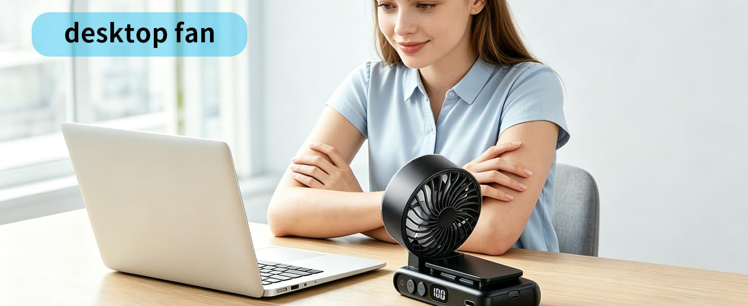 Desktop fan
