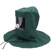 UKCOCO Sand Hood Cap, Shawl Cap Hazmat Suit Plaque Sandblasting Mask Polishing Hood Protection Sa...