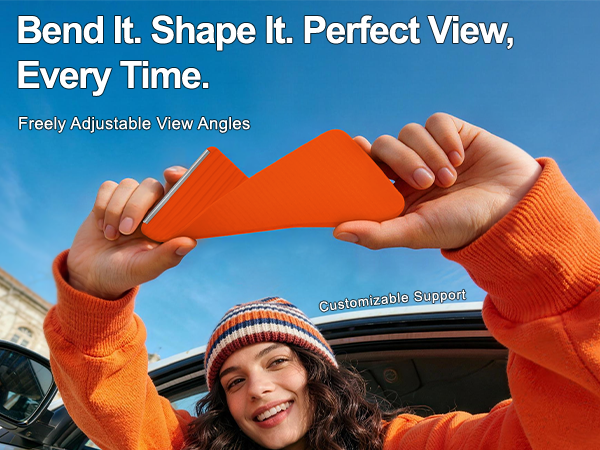 Foldable Silicone Aluminum Holder