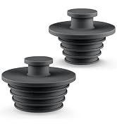 Aluvor Bathtub Stopper 2pcs Sink Stopper Tub Plug Bathroom Shower Drain Plug Silicone Bathtub Dra...