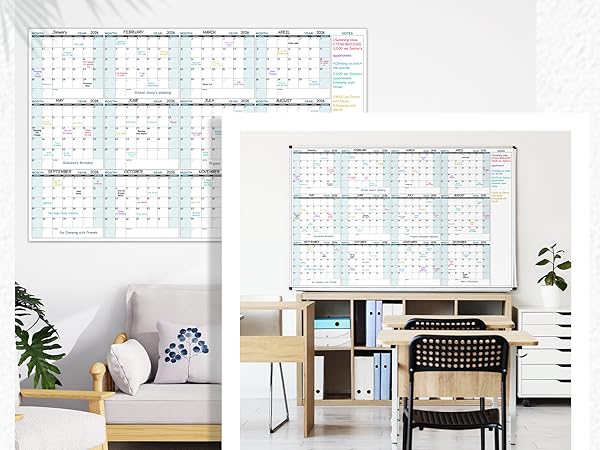 Large Dry Erase Calendar