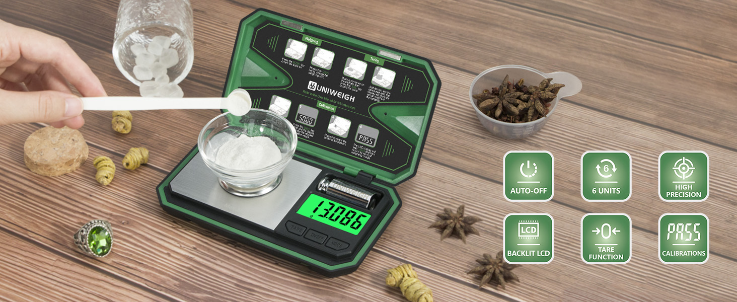 milligram scale for powder