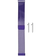 HARFINGTON Stainless Steel Mesh Watch Band Quick Release Adjustable Strap Magnetic Clasp for Men ...