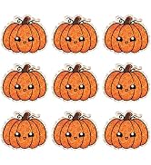 Alynta Halloween Pumpkin Stickers - 600Pcs 1.5 Inch Holographic Waterproof Pumpkin Labels Sticker...