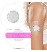 60Pack Libre Sensor Covers Latex-Free Medical Adhesive Patches for Libre 2/3 Precut CGM Tape with...