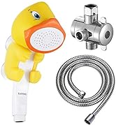 KAIYING Children's Handheld Shower Head,Cartoon Water Flow Spray Shower Head Baby Kids Toddler Ba...