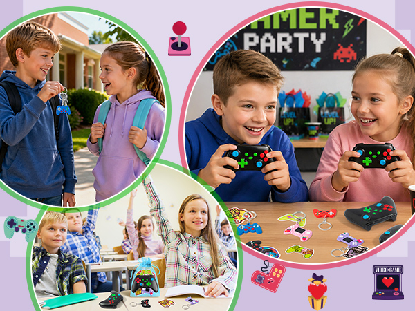 Video Game Handle Squishy Toy Party Favors