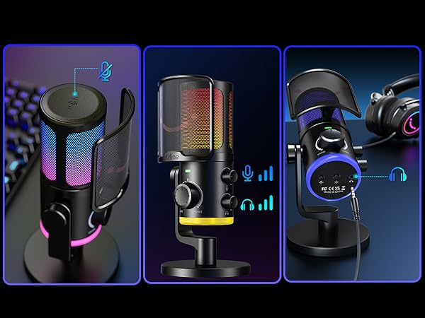 microphone function controls