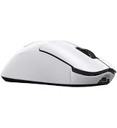 ATTACK SHARK F1 Air Wireless Gaming Mouse, Grip Tape - Black/White | 39g Ultra Lightweight, PAW39...