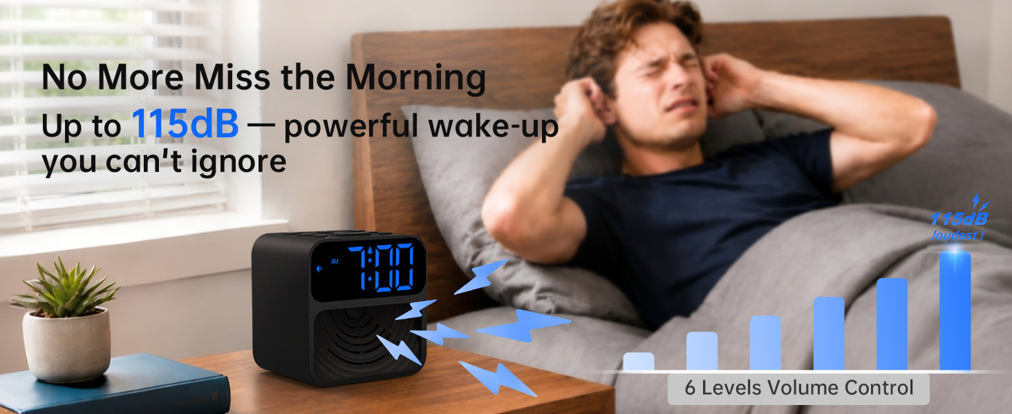 loud alarm clock