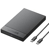 SAN ZANG MASTER 2.5 Inch Hard Drive Enclosure, 6Gbps USB 3.1 Gen 1 to SATA III High-Speed Transmi...