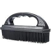 Godiyyer Rubber Pet Hair Removal Brush Lint & Cat Dog Hair Remover Brush Pet Silicone Lint and De...