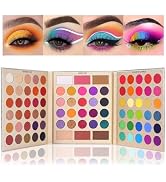 UCANBE Pretty All Set Eyeshadow Palette Holiday Gift Set Pro 86 Colors Makeup Kit Matte Shimmer E...