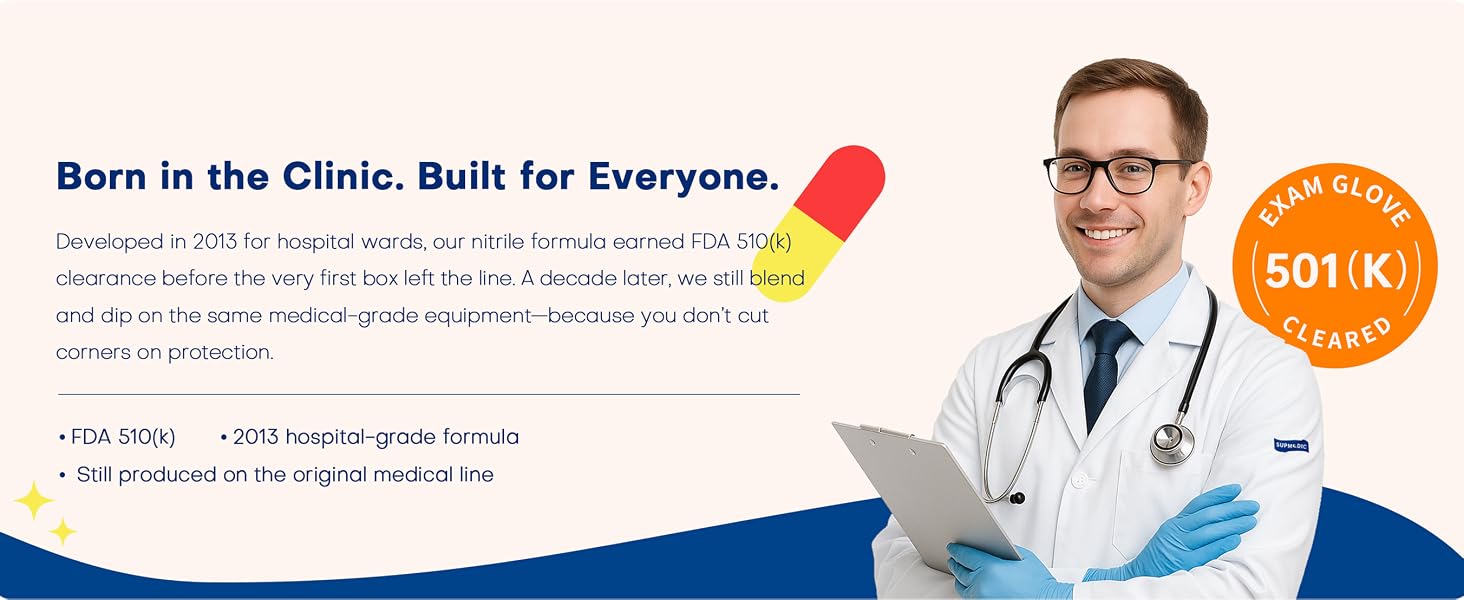 Supmedic gloves good for medical clinical purpose and all other everyday activities provide protect