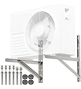 Stainless Steel Mini Split Bracket Wall Mounting Support for Outdoor Window Air Conditioner Heat ...