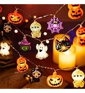 LOLStar Halloween String Lights Decorations, 30 LED Halloween Window Lights Battery Operated (Not...