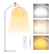LIONVISON Half Moon Lash Lighting: LED Lash Lamp for Eyelash - 2nd Adjustable Brightness Warm to ...