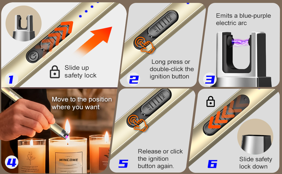 Flameless lighters