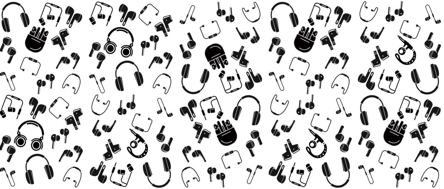 wireless earbuds and smart watch